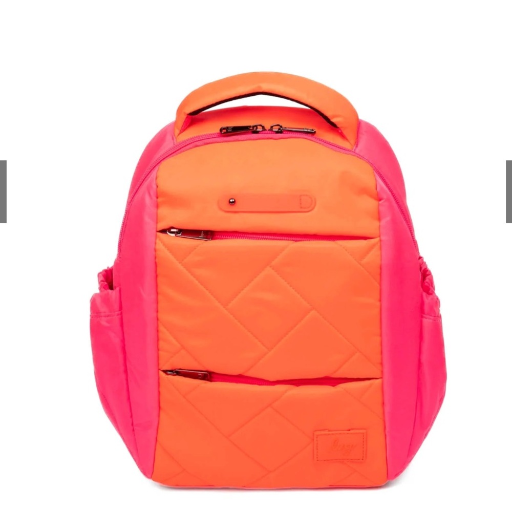 Lug Hopper Shorty - Coral/Magenta EUC